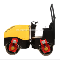 Liten storlek Ride on Diesel Double Drum 1 Ton Road Roller Machine Pris till salu